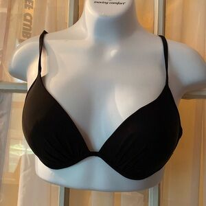 H2oh! Bikini Top Womens Black Swimsuit Top Padded Bra